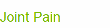 Joint Pain